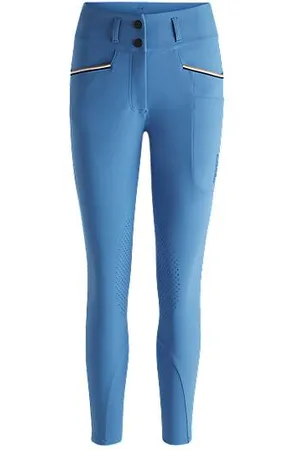 HUGO BOSS Equestrian knee-grip breeches with four-way stretch