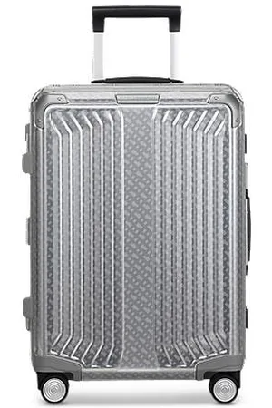 HUGO BOSS X Samsonite aluminium trunk suitcase 80cm