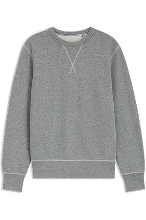 HUGO BOSS BECKHAM x sweatshirt in mercerised cotton terry