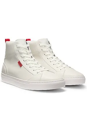 HUGO BOSS High-top trainers in faux leather