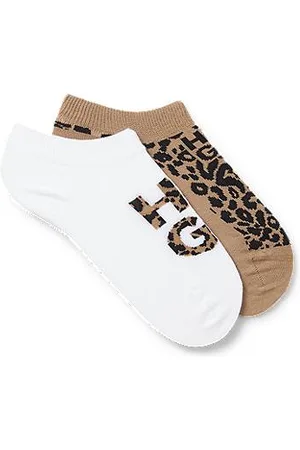 HUGO BOSS Two-pack of ankle socks in a cotton blend