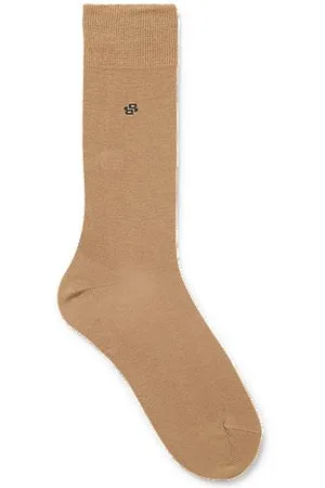 HUGO BOSS Three-pack of regular-length socks in a cotton blend
