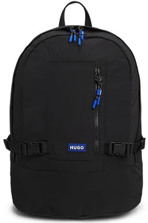HUGO BOSS Backpack with adjustable straps and logo badge