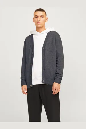 JACK & JONES Plain Knitted Cardigan
