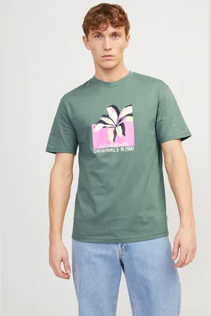 JACK & JONES Printed Crew Neck T-shirt