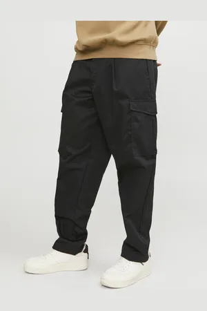 JACK & JONES Plus Size Wide Fit Cargo Trousers