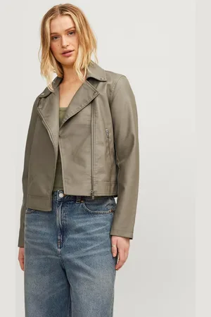 JJXX Jxgail Leather Look Biker Jacket