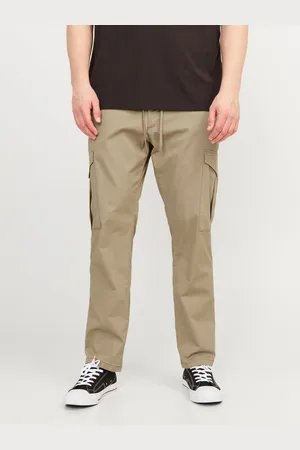 JACK & JONES Plus Size Cargo Fit Cargo Trousers