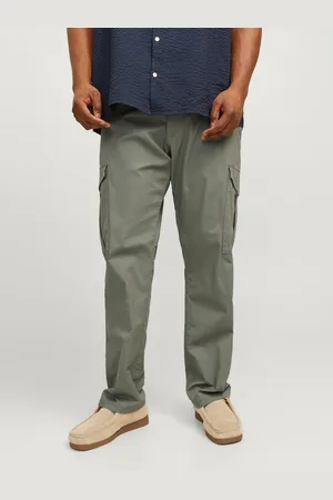 JACK & JONES Plus Size Cargo Fit Cargo Trousers