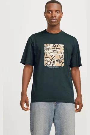 JACK & JONES Printed Crew Neck T-shirt