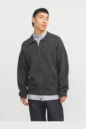 JACK & JONES Plain Knitted Cardigan