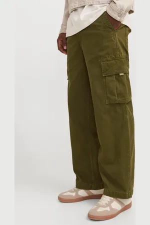 JACK & JONES Wide Leg Fit Cargo Trousers