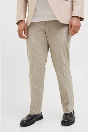 JACK & JONES Plus Size Regular Fit Tailored Trousers