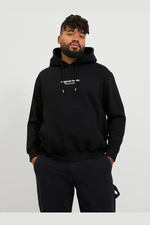 JACK & JONES Plus Size Printed Hoodie