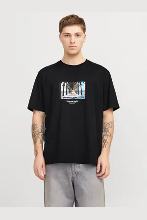 JACK & JONES Printed Crew Neck T-shirt