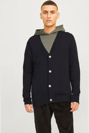 JACK & JONES Plain Knitted Cardigan