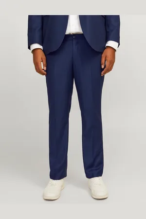 JACK & JONES Plus Size Regular Fit Tailored Trousers