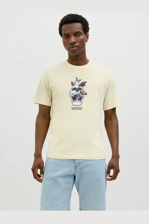 JACK & JONES Printed Crew Neck T-shirt