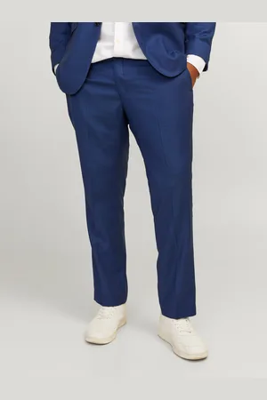 JACK & JONES Plus Size Regular Fit Tailored Trousers