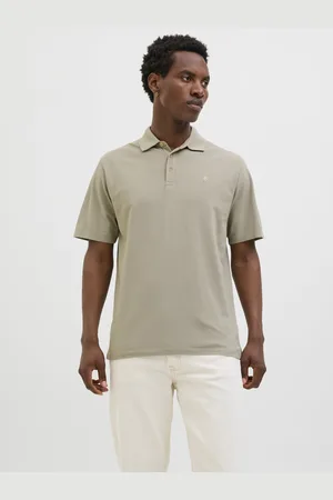 JACK & JONES Plain Shirt Collar Polo