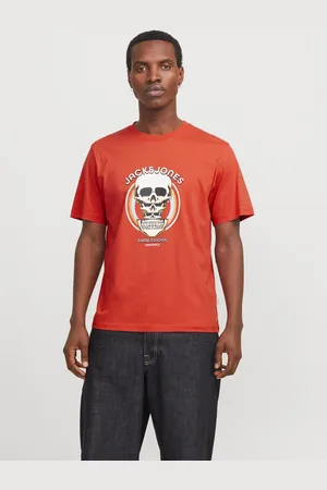 JACK & JONES Printed Crew Neck T-shirt