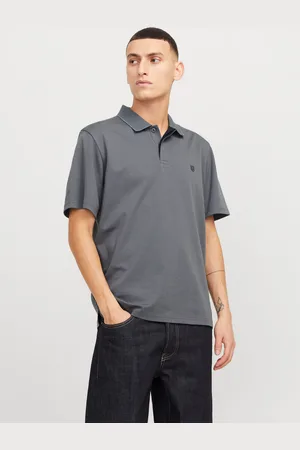 JACK & JONES Plain Shirt Collar Polo