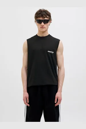 JACK & JONES Printed Crew Neck Tank Top