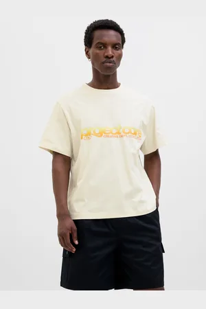 JACK & JONES Printed Crew Neck T-shirt