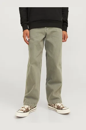 JACK & JONES Jjialex Jjcarpenter Akm Sn 140 Jnr Baggy Fit Jeans Junior
