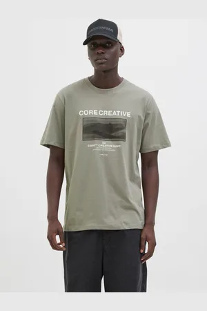 JACK & JONES Printed Crew Neck T-shirt