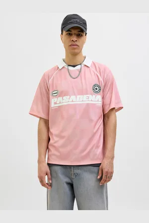JACK & JONES Printed Spread Collar Polo