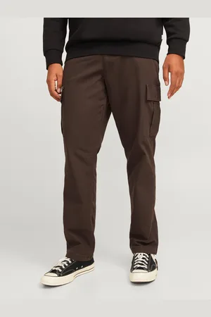 JACK & JONES Plus Size Loose Fit Relaxed Fit Trousers