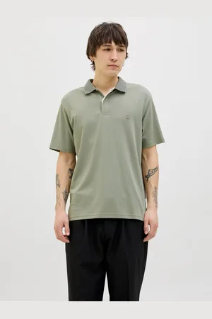 JACK & JONES Plain Shirt Collar Polo