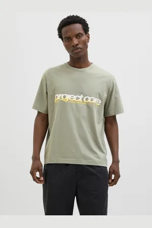 JACK & JONES Printed Crew Neck T-shirt