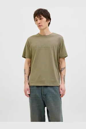JACK & JONES Printed Crew Neck T-shirt