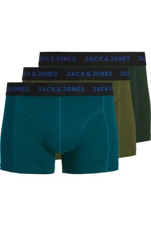 JACK & JONES 3-pack Trunks