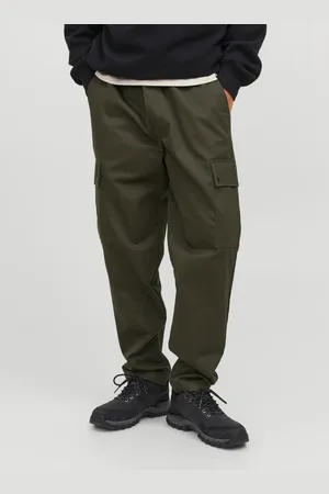 JACK & JONES Wide Fit Cargo Trousers