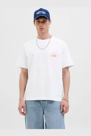 JACK & JONES Printed Crew Neck T-shirt