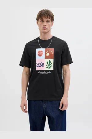 JACK & JONES Printed Crew Neck T-shirt