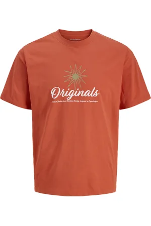 JACK & JONES Printed Crew Neck T-shirt