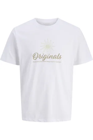 JACK & JONES Printed Crew Neck T-shirt