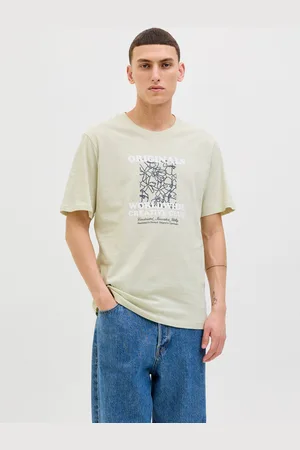 JACK & JONES Printed Crew Neck T-shirt