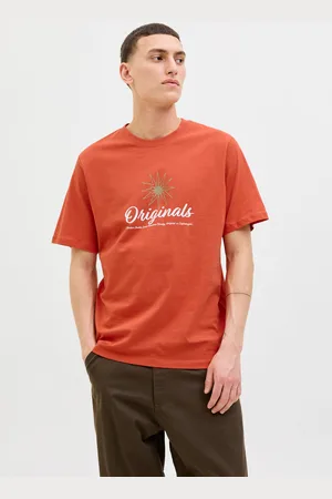 JACK & JONES Printed Crew Neck T-shirt