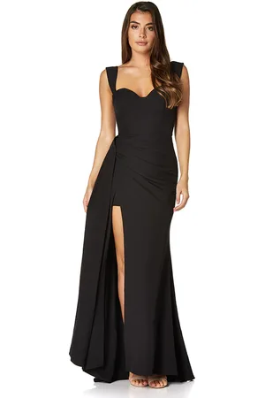 Jarlo Melody Sweetheart Neckline Fishtail Maxi Dress with Side Split, UK 6 / US 2 / EU 34 /