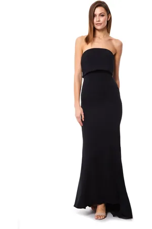 Jarlo Blaze Strapless Maxi Dress With Overlay, UK 6 / US 2 / EU 34 /
