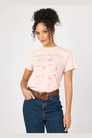 Joanie Clothing Darcey Danse Ballet Graphic Tee - SMALL (UK 8-10) - Sustainable Organic Cotton