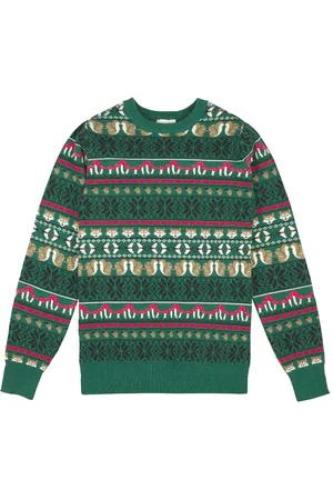Joanie Clothing Henry Woodland Fair Isle Jumper - - Large (UK 16-18)