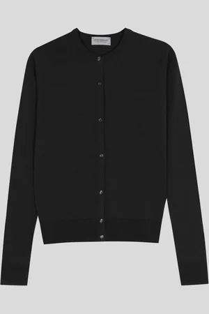 JOHN SMEDLEY Rose Cardigan in , L