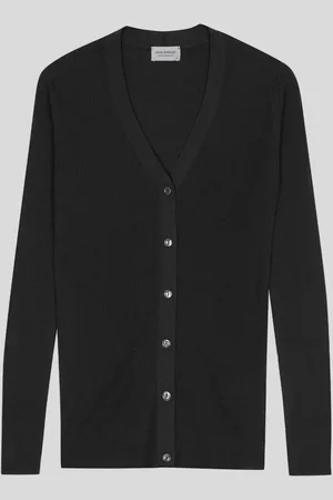 JOHN SMEDLEY Tawney Cardigan in , S