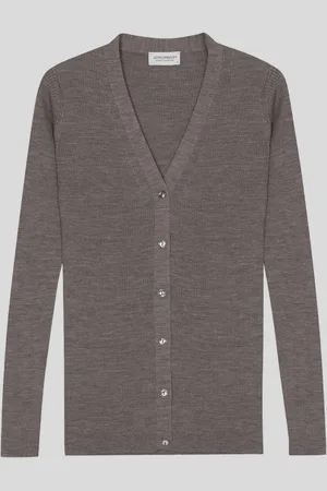 JOHN SMEDLEY Tawney Cardigan in , L